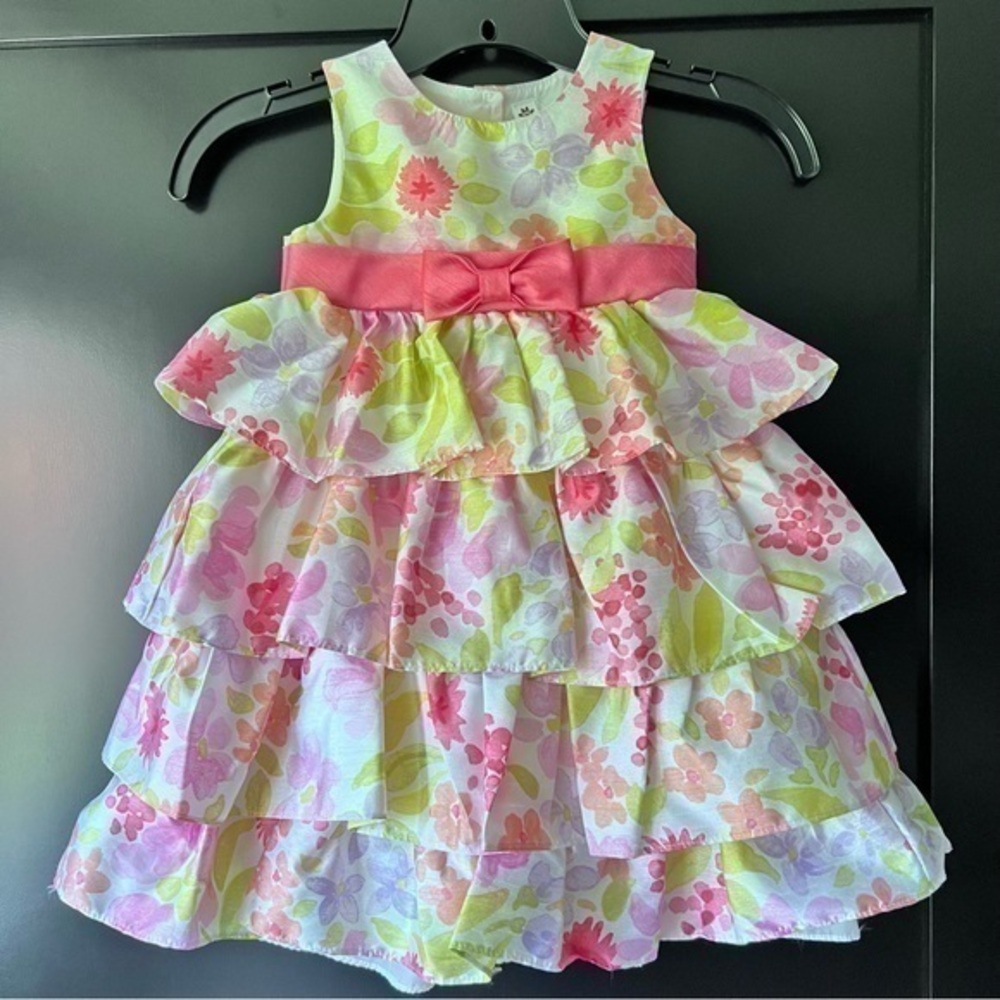 Cherokee floral dress size 3T